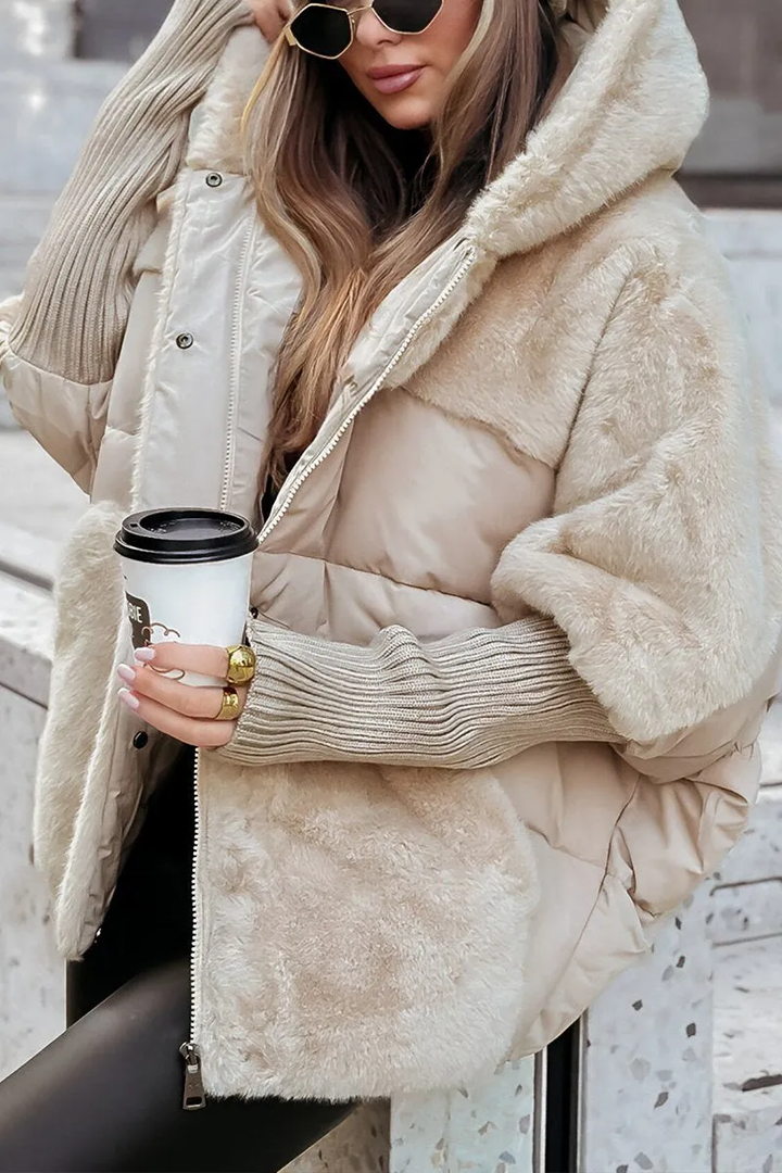 MARISA - Mehrfarbige Winterjacke