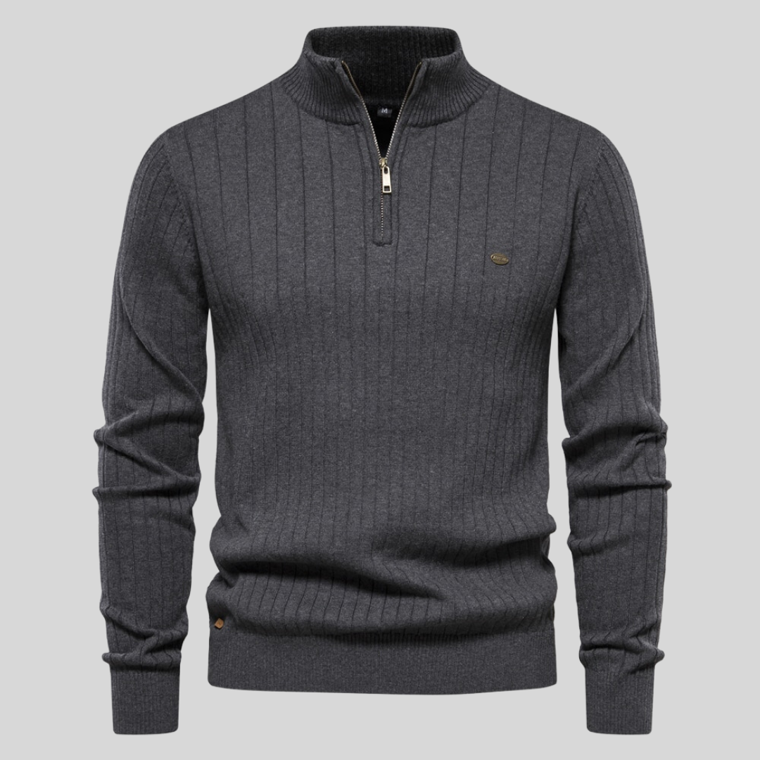 LUCA - Modischer Zip-up Pullover