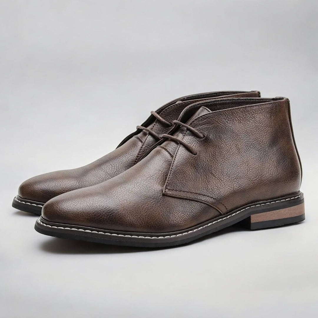 HEROLD - Chukka-Stiefel aus Leder