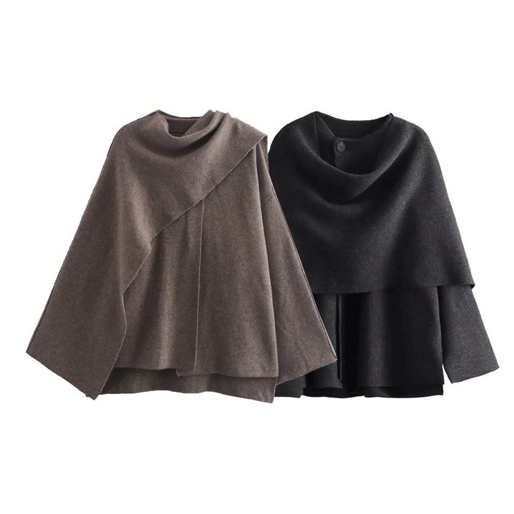 SERAPHINA – Stilvoller Cape-Mantel für Damen