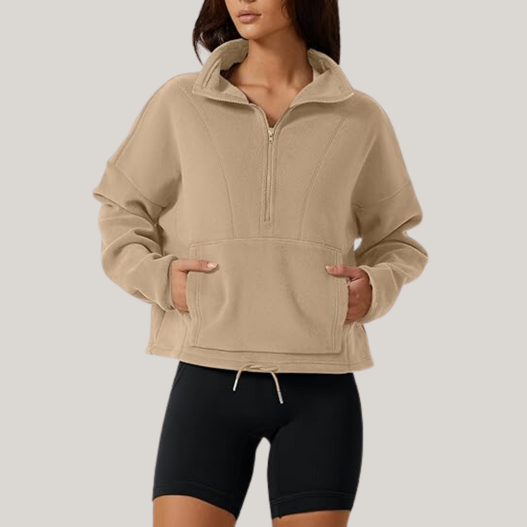 ARABELLA - Warmer Fleece-Pullover für Damen