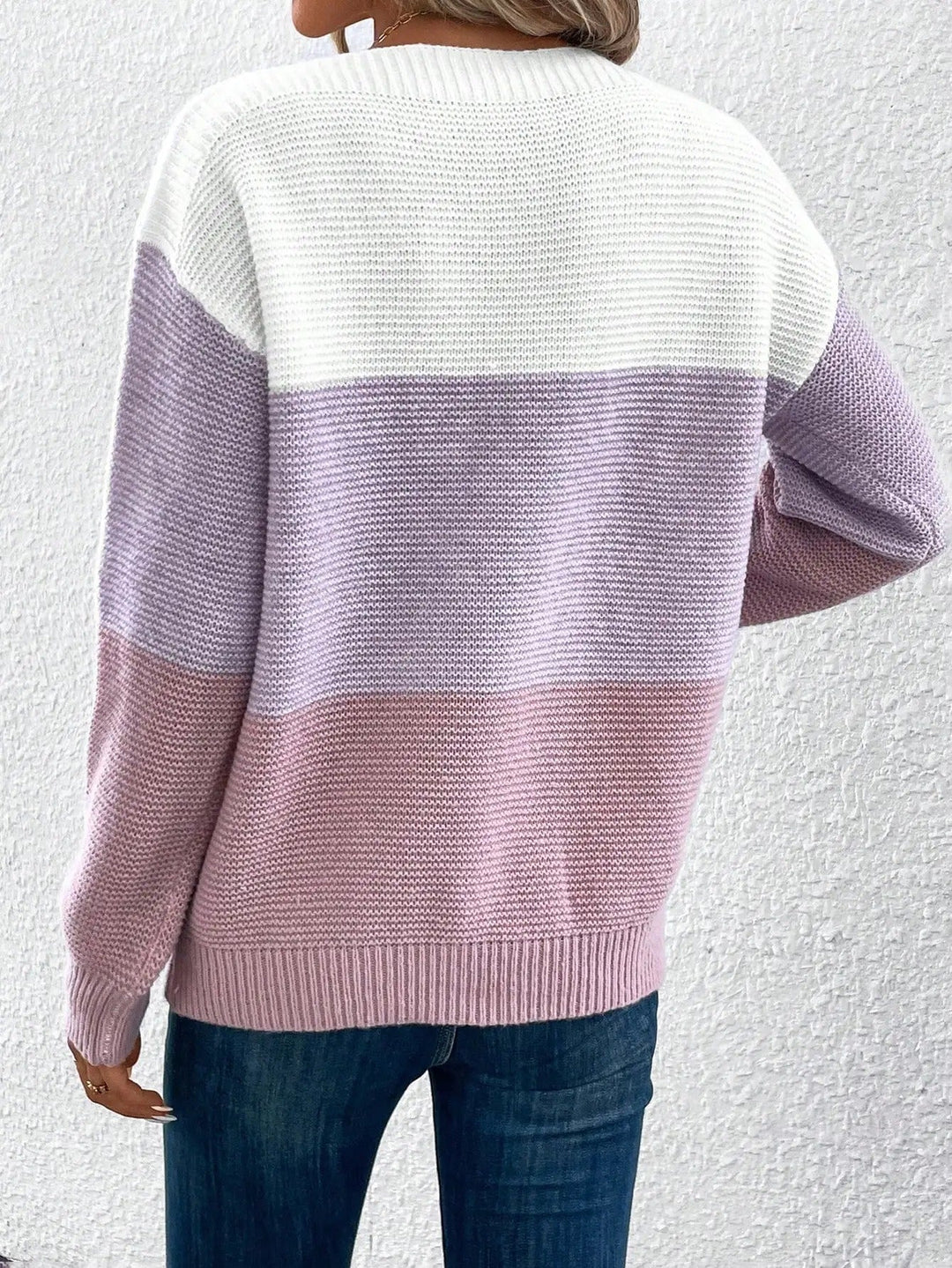 Celeste – Ombre-Strickpullover