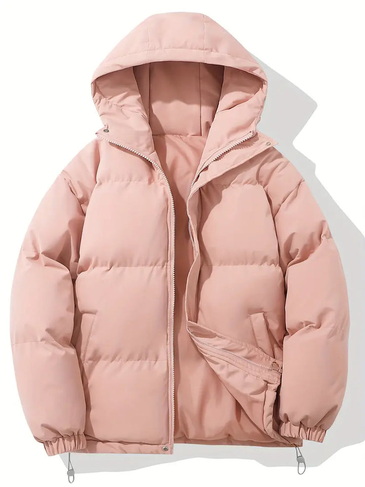 ZARA - Stylische Gefütterte Winterjacke mit Kapuze