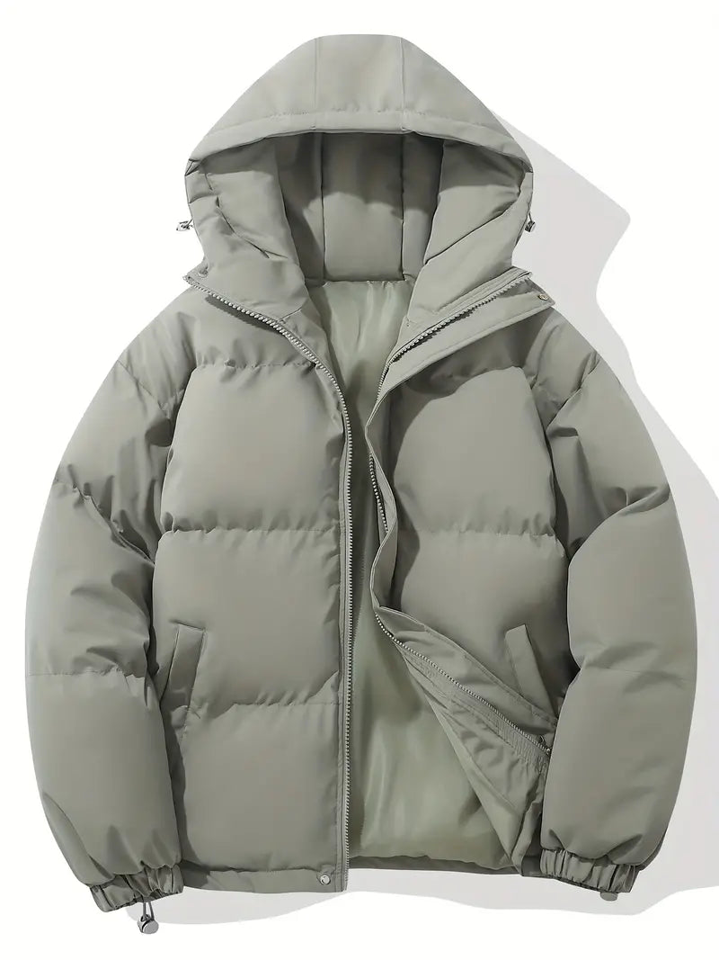 ZARA - Stylische Gefütterte Winterjacke mit Kapuze