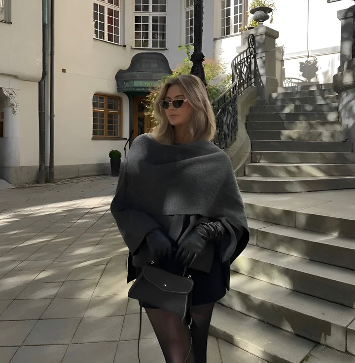 SERAPHINA – Stilvoller Cape-Mantel für Damen