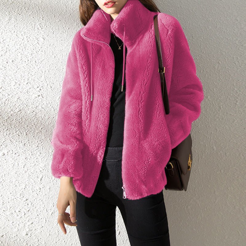 Emma – Teddyjacke aus weichem Fleece