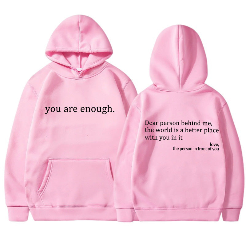 SAM - "You are enough" - Hoodie