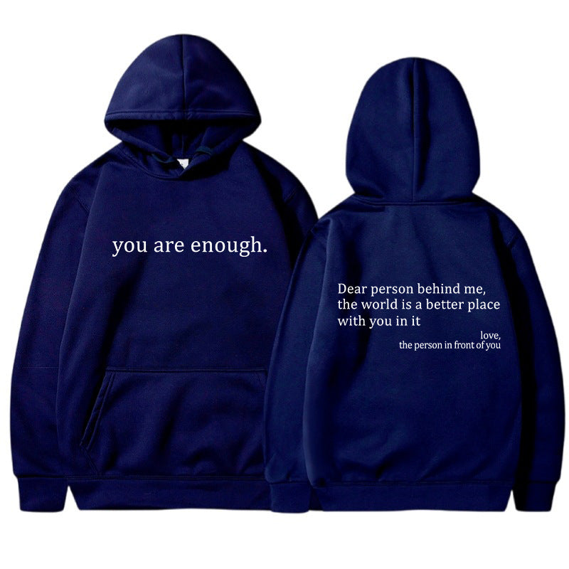 SAM - "You are enough" - Hoodie