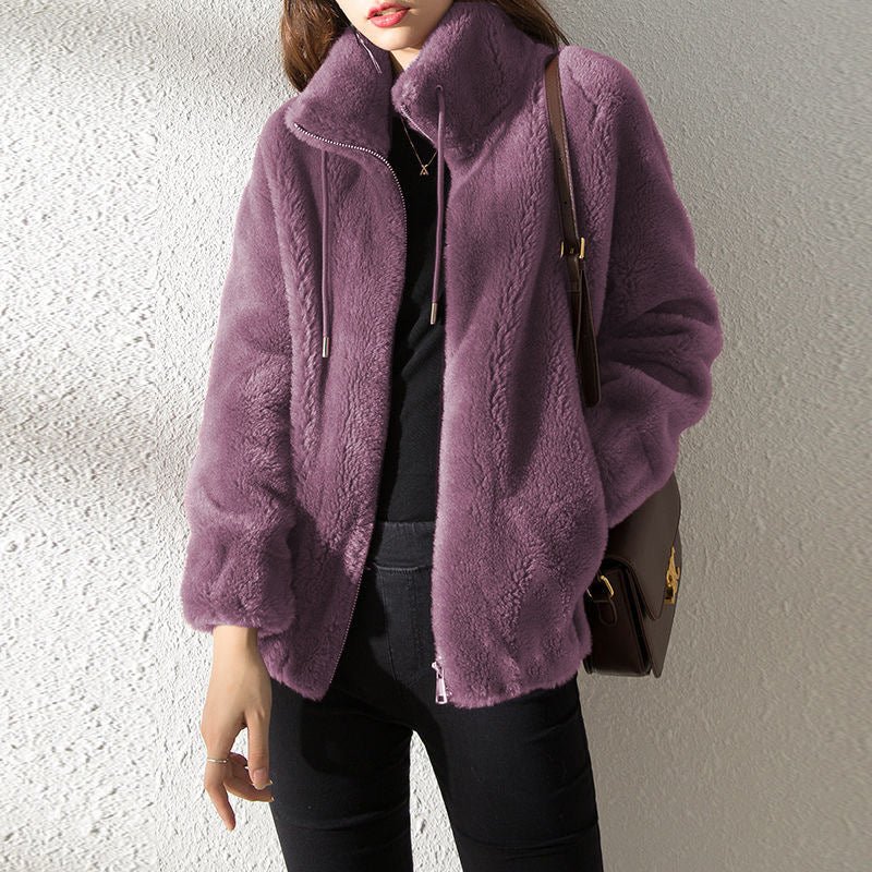 Emma – Teddyjacke aus weichem Fleece