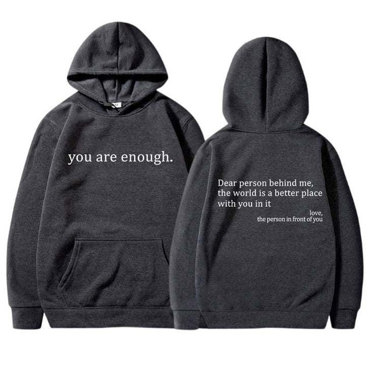 SAM - "You are enough" - Hoodie