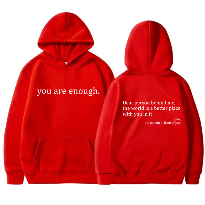 SAM - "You are enough" - Hoodie