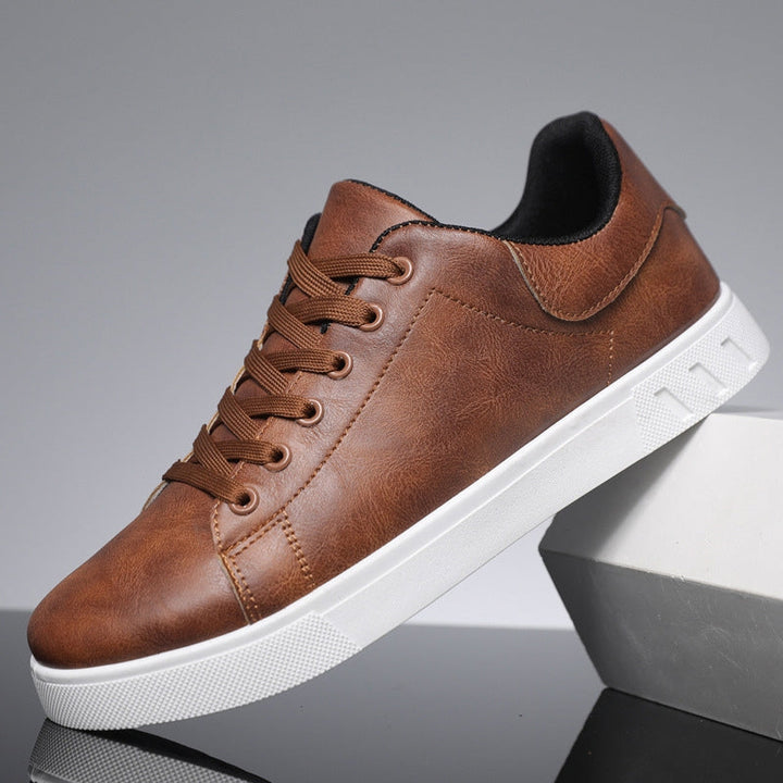 STEVEN - Klassischer Herren-Ledersneaker