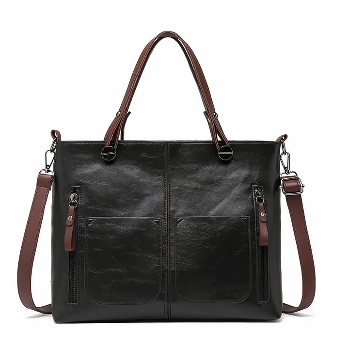 HANNE - Schultertasche im Vintage-Stil