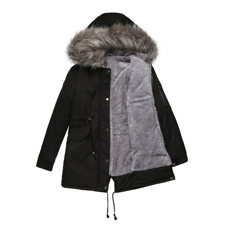 Freya – Luxuriöser Winterparka mit Kapuze