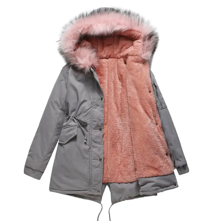 Freya – Luxuriöser Winterparka mit Kapuze