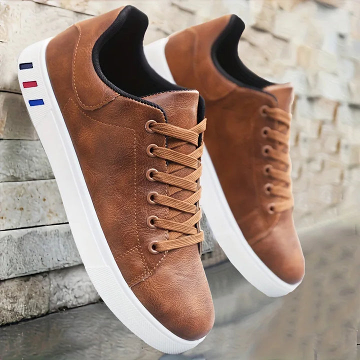 Nico - Klassische Herren Sneakers aus Leder