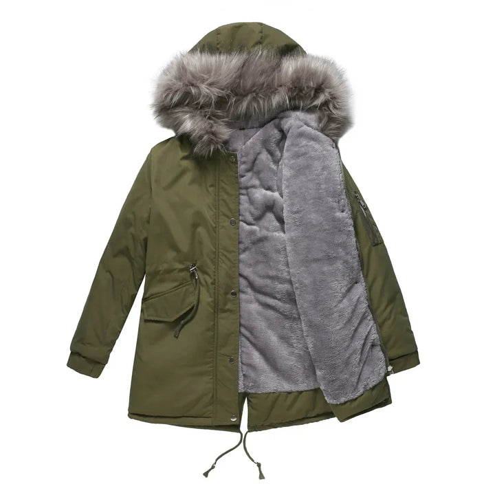 Freya – Luxuriöser Winterparka mit Kapuze