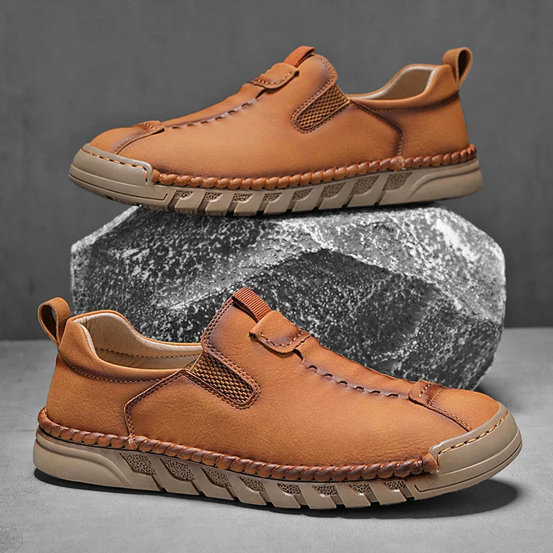 Lennard - Bequeme Ledersneaker