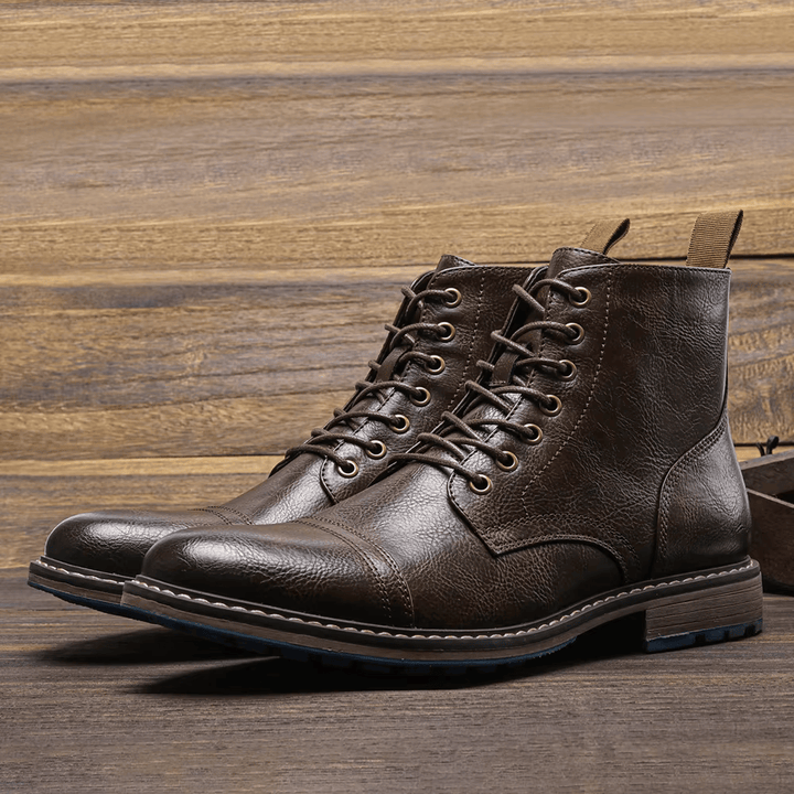 Conor - Ankle Boots aus Leder im Modestil