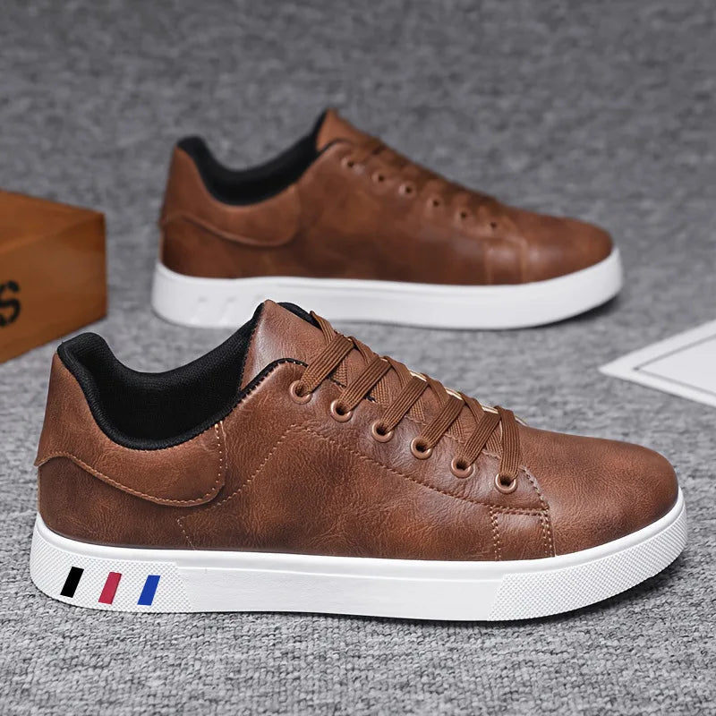 Nico - Klassische Herren Sneakers aus Leder