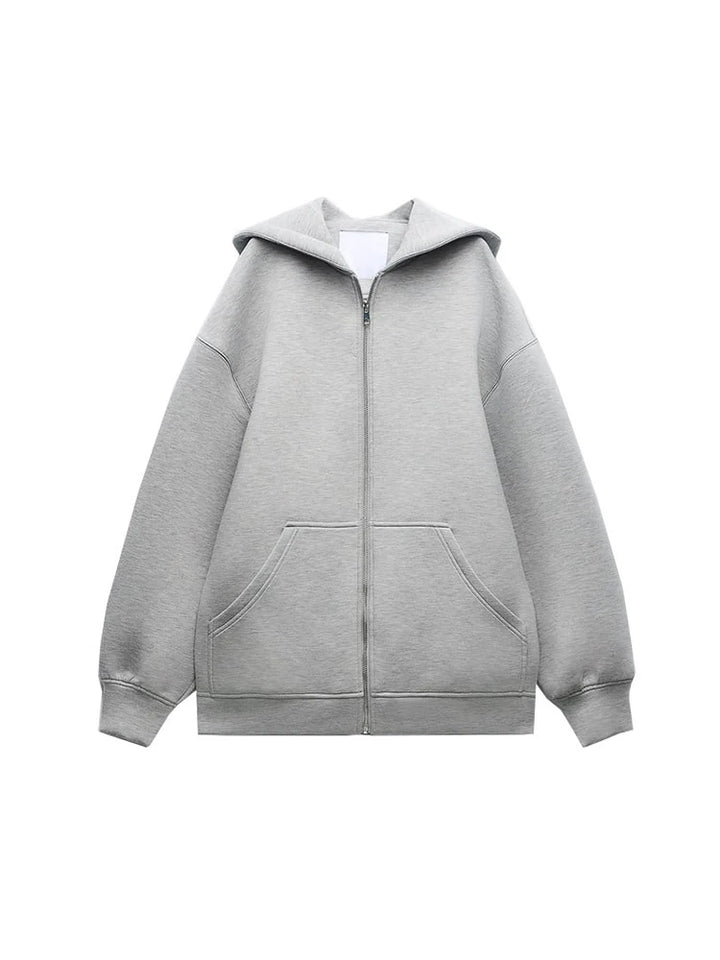 LENA - Casual Zip-Up Kapuzenjacke