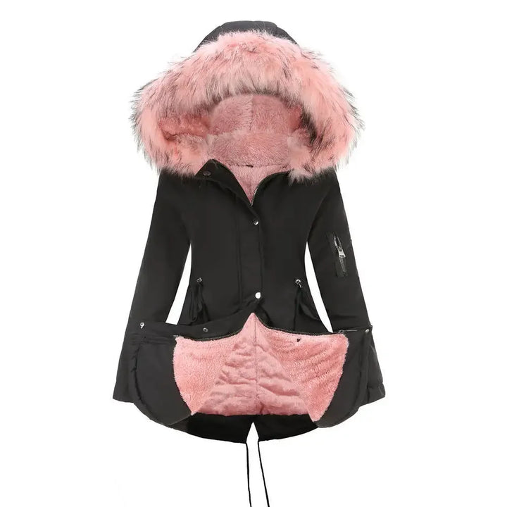 Freya – Luxuriöser Winterparka mit Kapuze