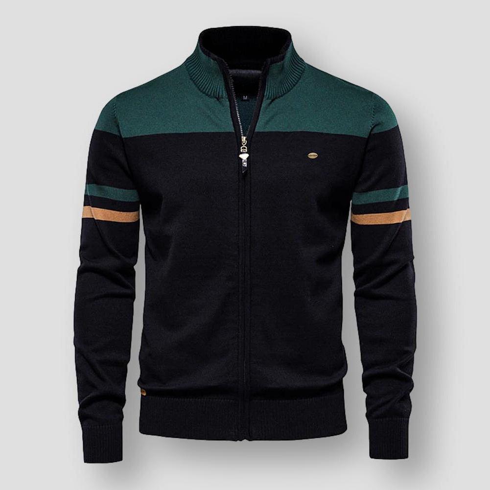 ATLAS - Retro gestreifte Jacke