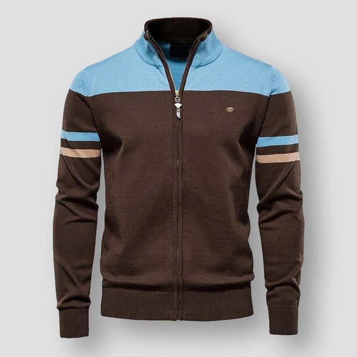 ATLAS - Retro gestreifte Jacke