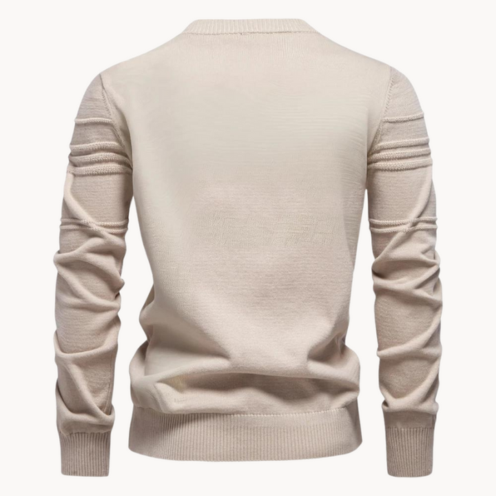 CALLUM - Eleganter Karo-Pullover