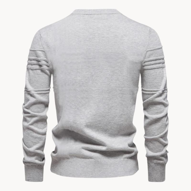 CALLUM - Eleganter Karo-Pullover