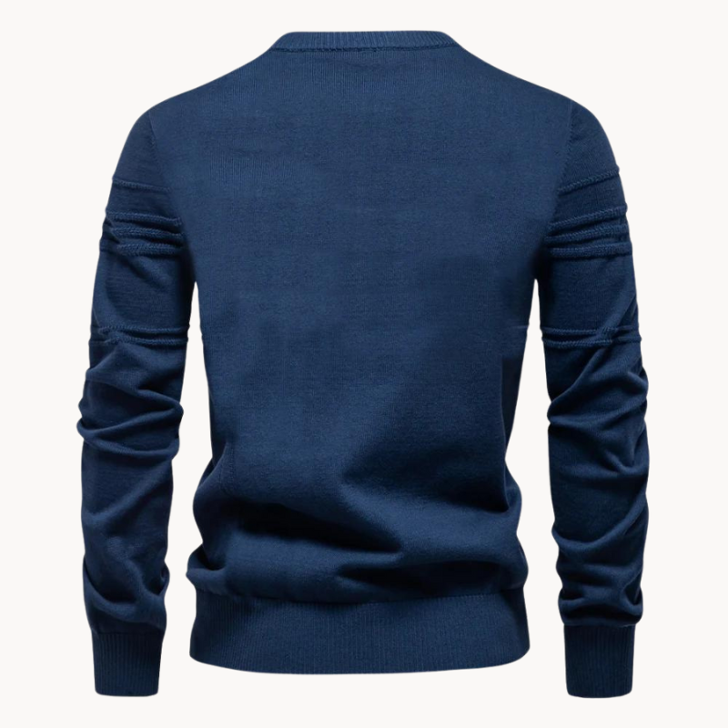 CALLUM - Eleganter Karo-Pullover