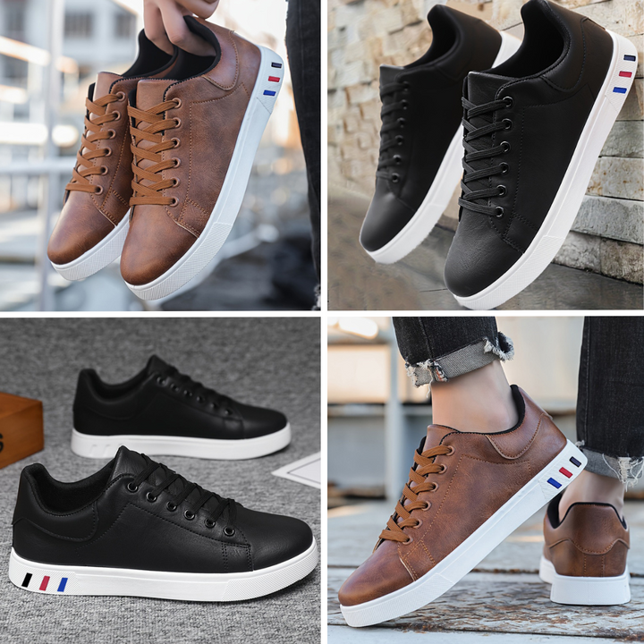 Nico - Klassische Herren Sneakers aus Leder