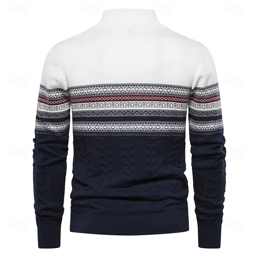 JONAS – Moderner Half-Zip Pullover