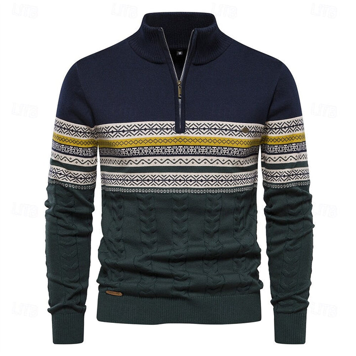 JONAS – Moderner Half-Zip Pullover