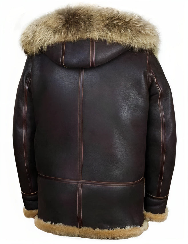 NUUK - Winterjacke im Shearling-Style