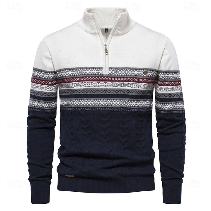 JONAS – Moderner Half-Zip Pullover