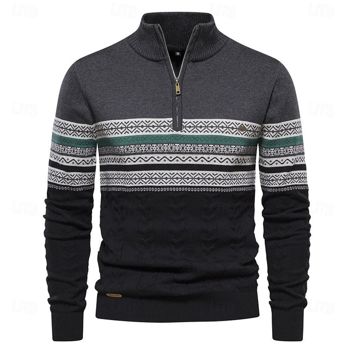 JONAS – Moderner Half-Zip Pullover