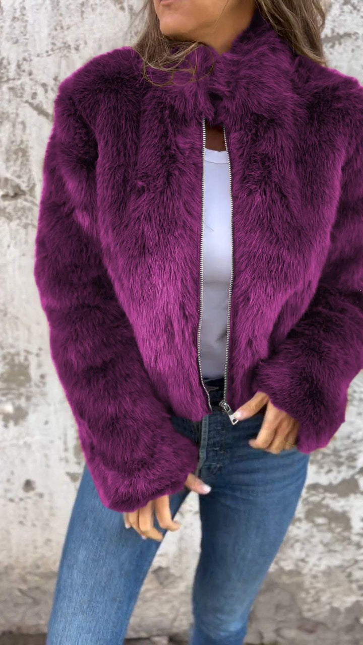 SARAH - Faux Fur Jacket