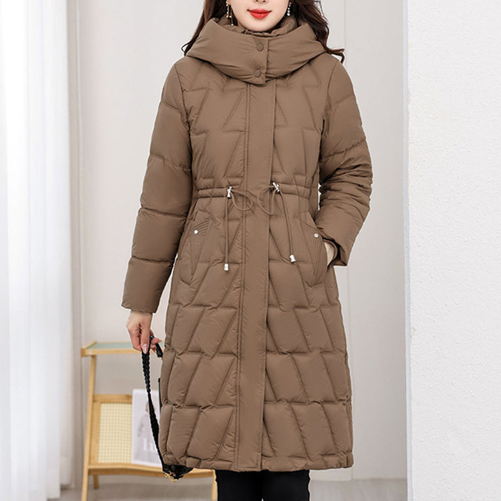 ANNA – Klassische lange Steppjacke