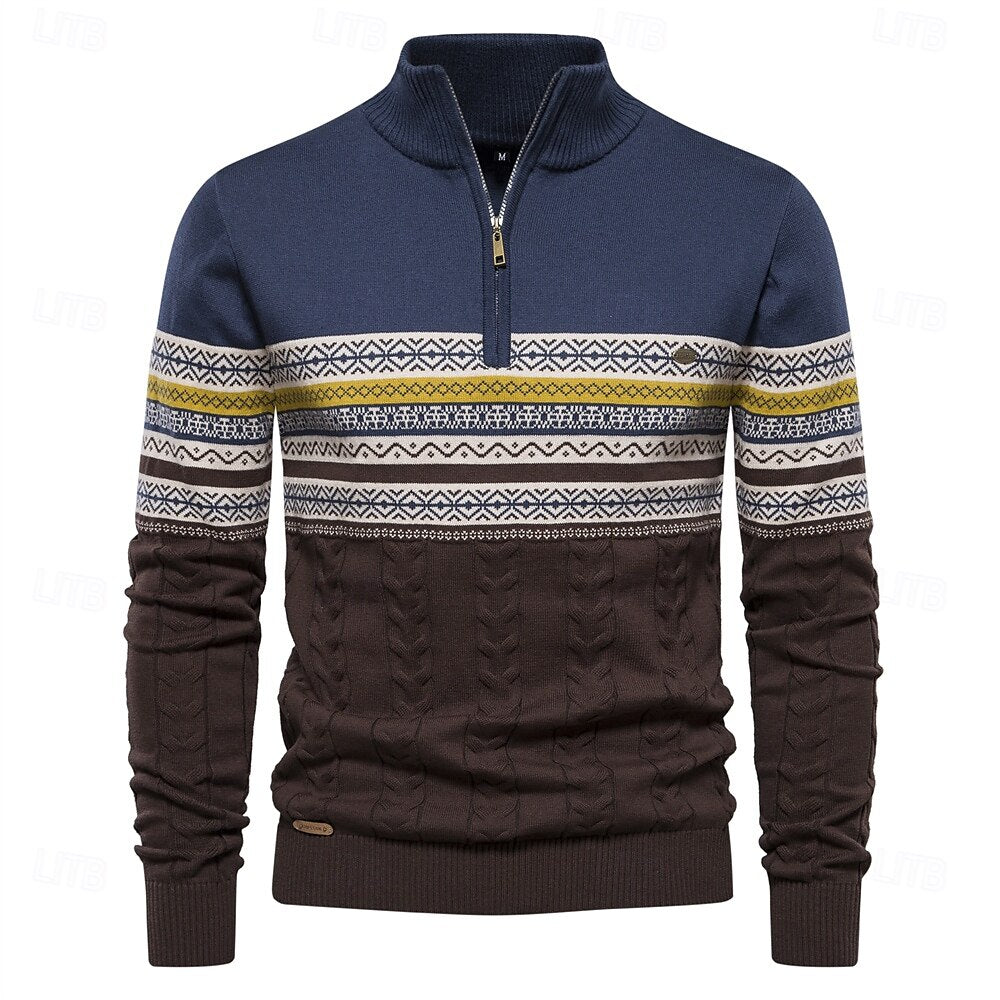 JONAS – Moderner Half-Zip Pullover