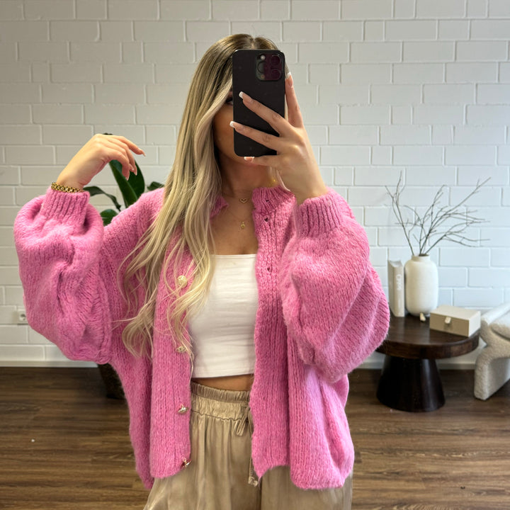 MARIA - Oversized Cardigan Short