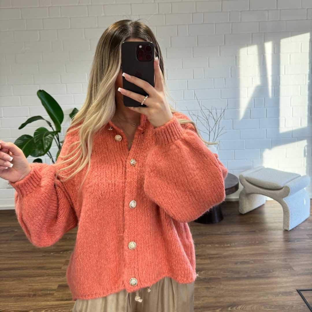 MARIA - Oversized Cardigan Short