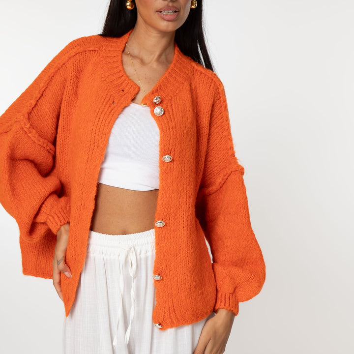 MARIA - Oversized Cardigan Short