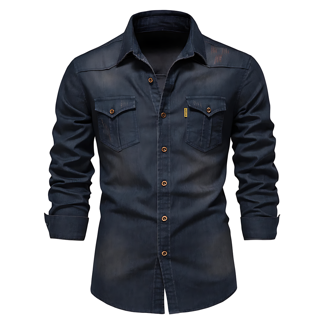 ETHAN – Herren-Denim Hemd