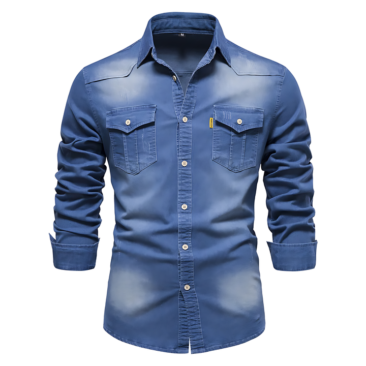 ETHAN – Herren-Denim Hemd